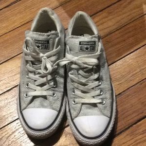 Grey converse sneakers